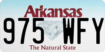 AR license plate 975WFY