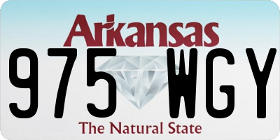AR license plate 975WGY