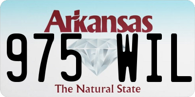 AR license plate 975WIL