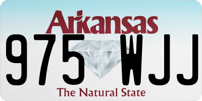 AR license plate 975WJJ