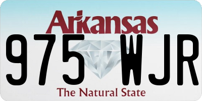AR license plate 975WJR