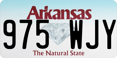 AR license plate 975WJY