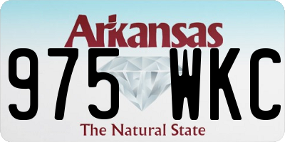 AR license plate 975WKC