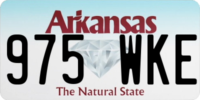 AR license plate 975WKE