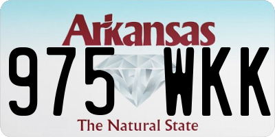 AR license plate 975WKK
