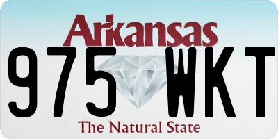 AR license plate 975WKT