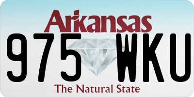AR license plate 975WKU