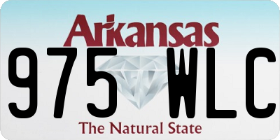 AR license plate 975WLC