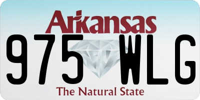 AR license plate 975WLG