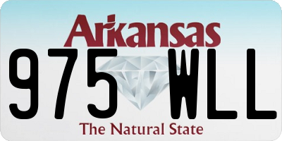 AR license plate 975WLL