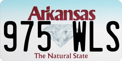 AR license plate 975WLS