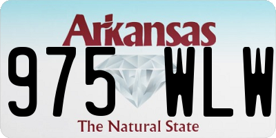AR license plate 975WLW
