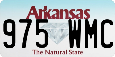 AR license plate 975WMC