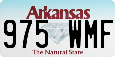 AR license plate 975WMF