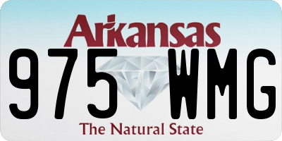 AR license plate 975WMG