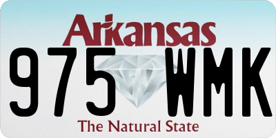 AR license plate 975WMK