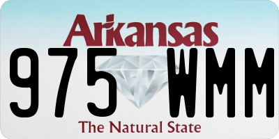 AR license plate 975WMM
