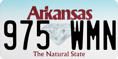 AR license plate 975WMN