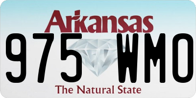 AR license plate 975WMO