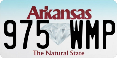 AR license plate 975WMP