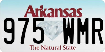 AR license plate 975WMR