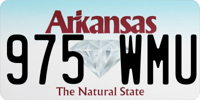 AR license plate 975WMU
