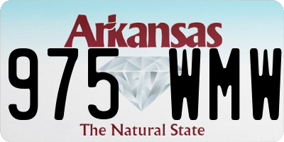 AR license plate 975WMW