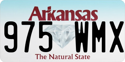 AR license plate 975WMX