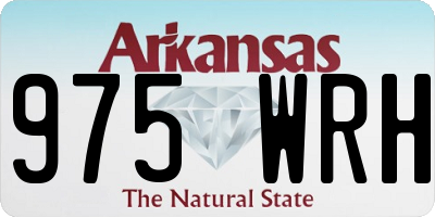 AR license plate 975WRH