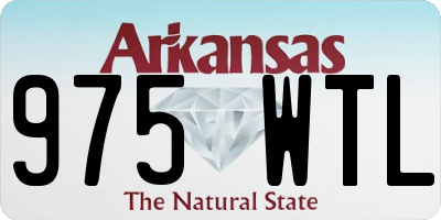 AR license plate 975WTL
