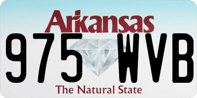 AR license plate 975WVB