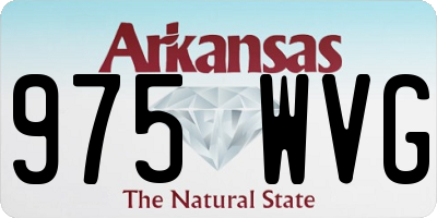 AR license plate 975WVG