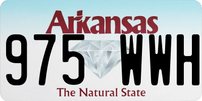 AR license plate 975WWH