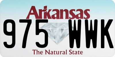 AR license plate 975WWK