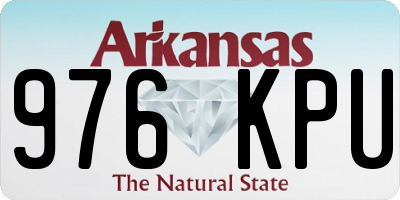 AR license plate 976KPU