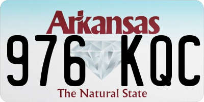 AR license plate 976KQC