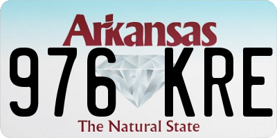 AR license plate 976KRE