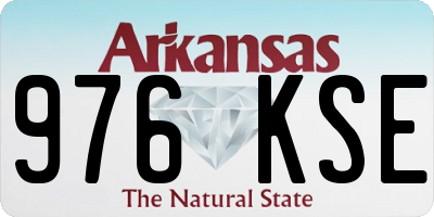 AR license plate 976KSE