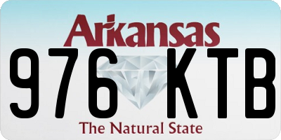 AR license plate 976KTB