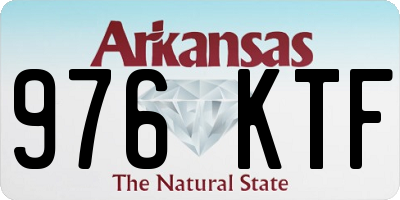 AR license plate 976KTF