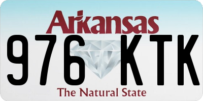 AR license plate 976KTK