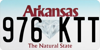 AR license plate 976KTT