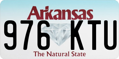 AR license plate 976KTU