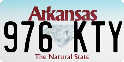 AR license plate 976KTY