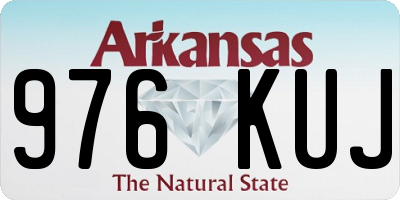 AR license plate 976KUJ