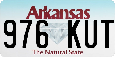 AR license plate 976KUT