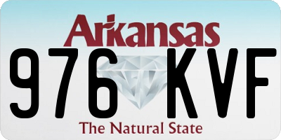 AR license plate 976KVF