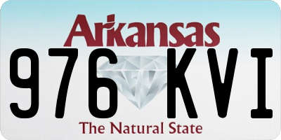 AR license plate 976KVI