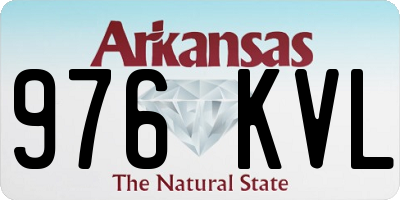 AR license plate 976KVL