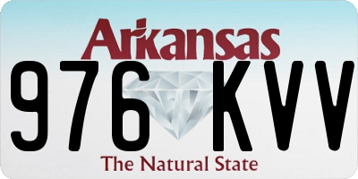 AR license plate 976KVV